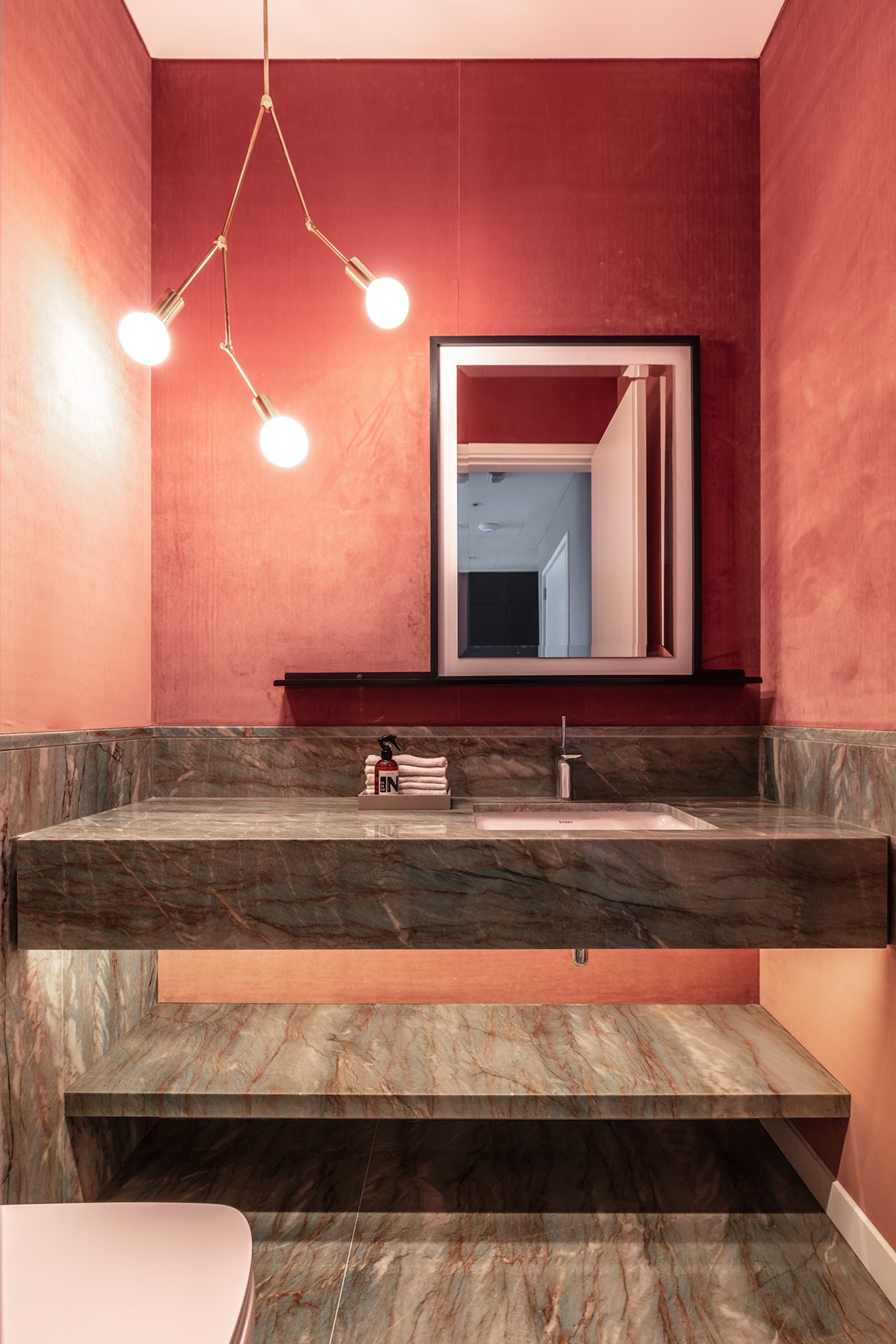 简洁白+高级灰 高级质感公寓设计-19