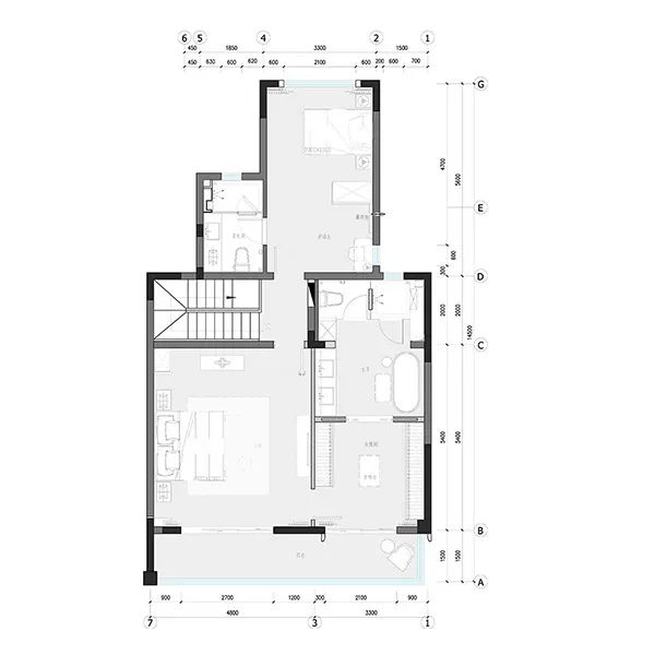 铜川绿地不夜城叠墅样板间丨中国铜川丨上海栖丞室内设计工程有限公司-36