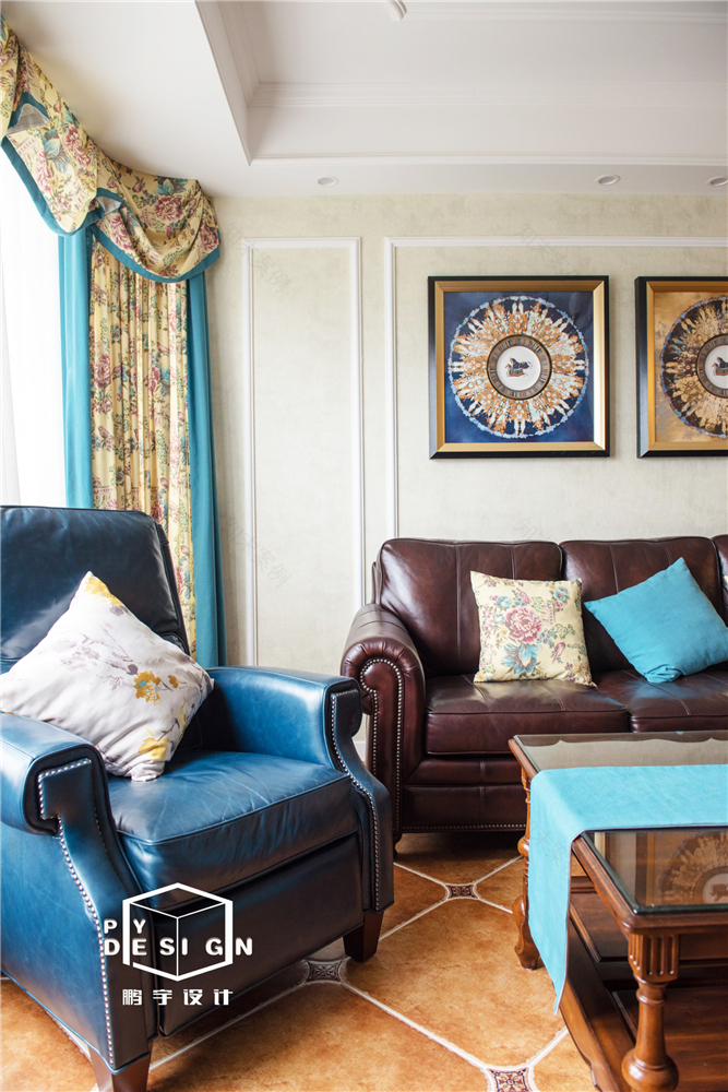 简美风 143㎡还原情深设计 | 复古与时尚的完美融合-10