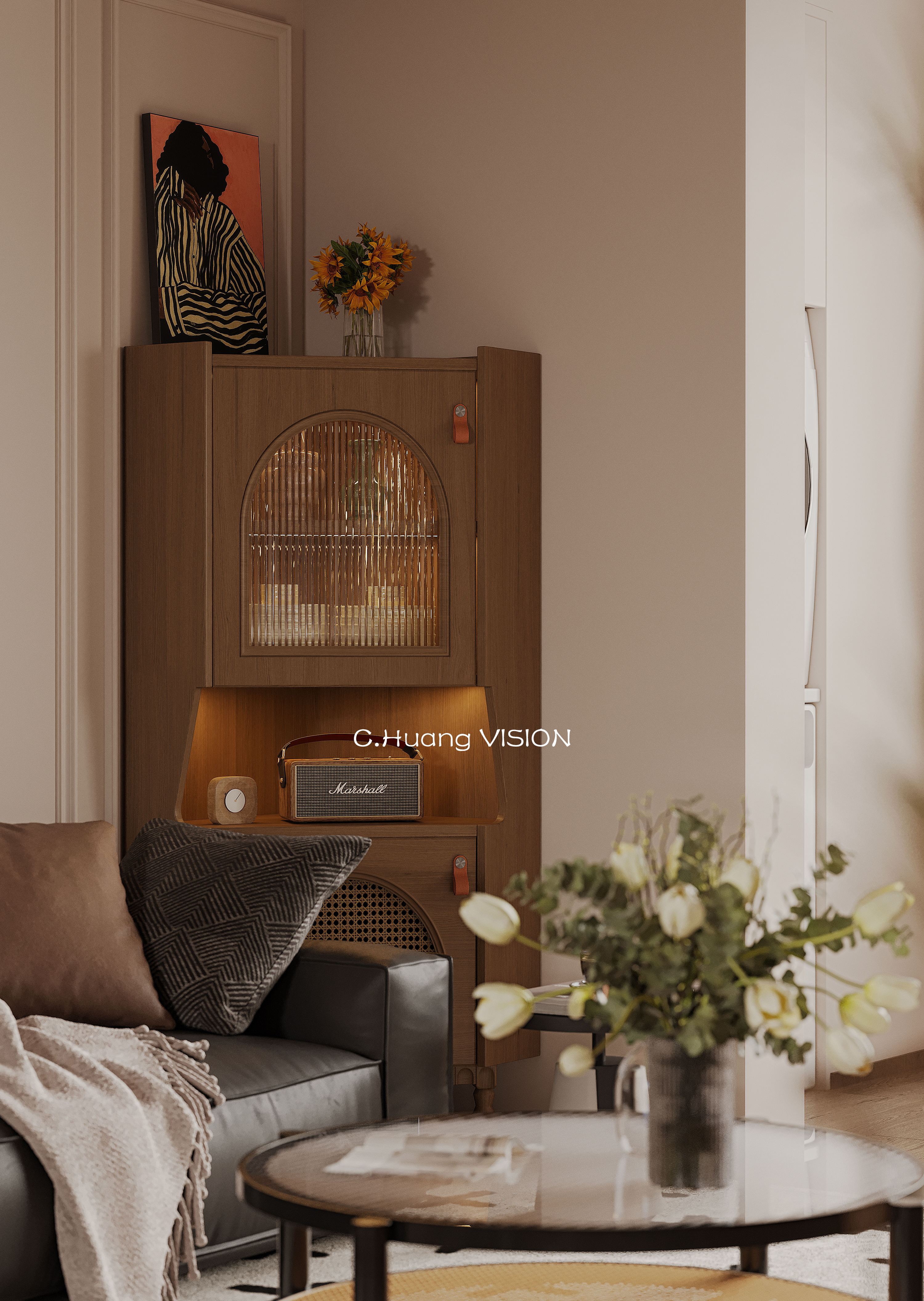 轻法式复古效果表现-1