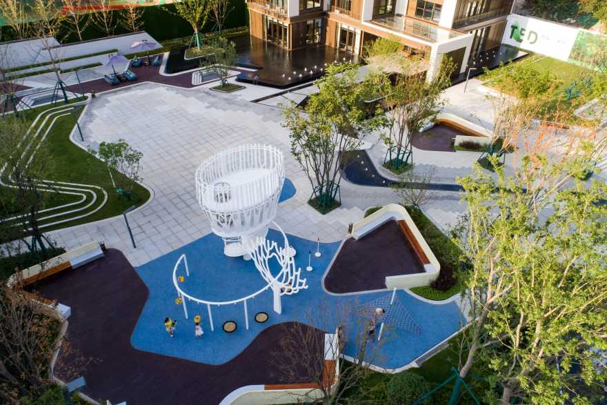 西安大兴青樾售楼中心展示区景观-35