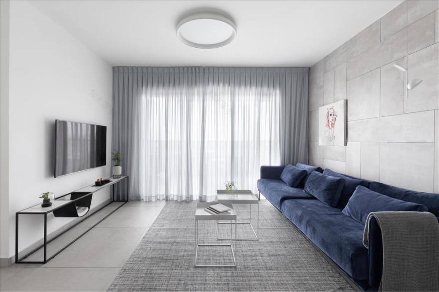 4居室公寓室内设计及家居造型(加利利花园)丨利特·波斯特(Liat Post)-12