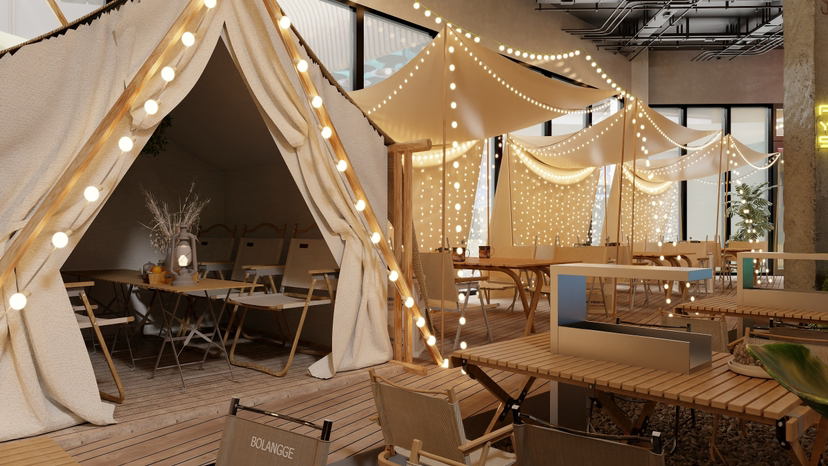 张家口尚峰负一露营风烧烤-5