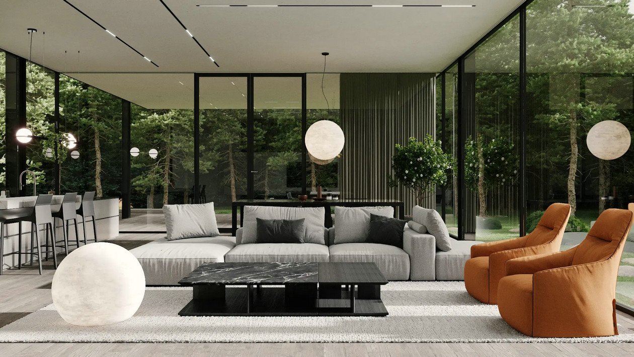 与自然共处的别墅设计 超美！-1