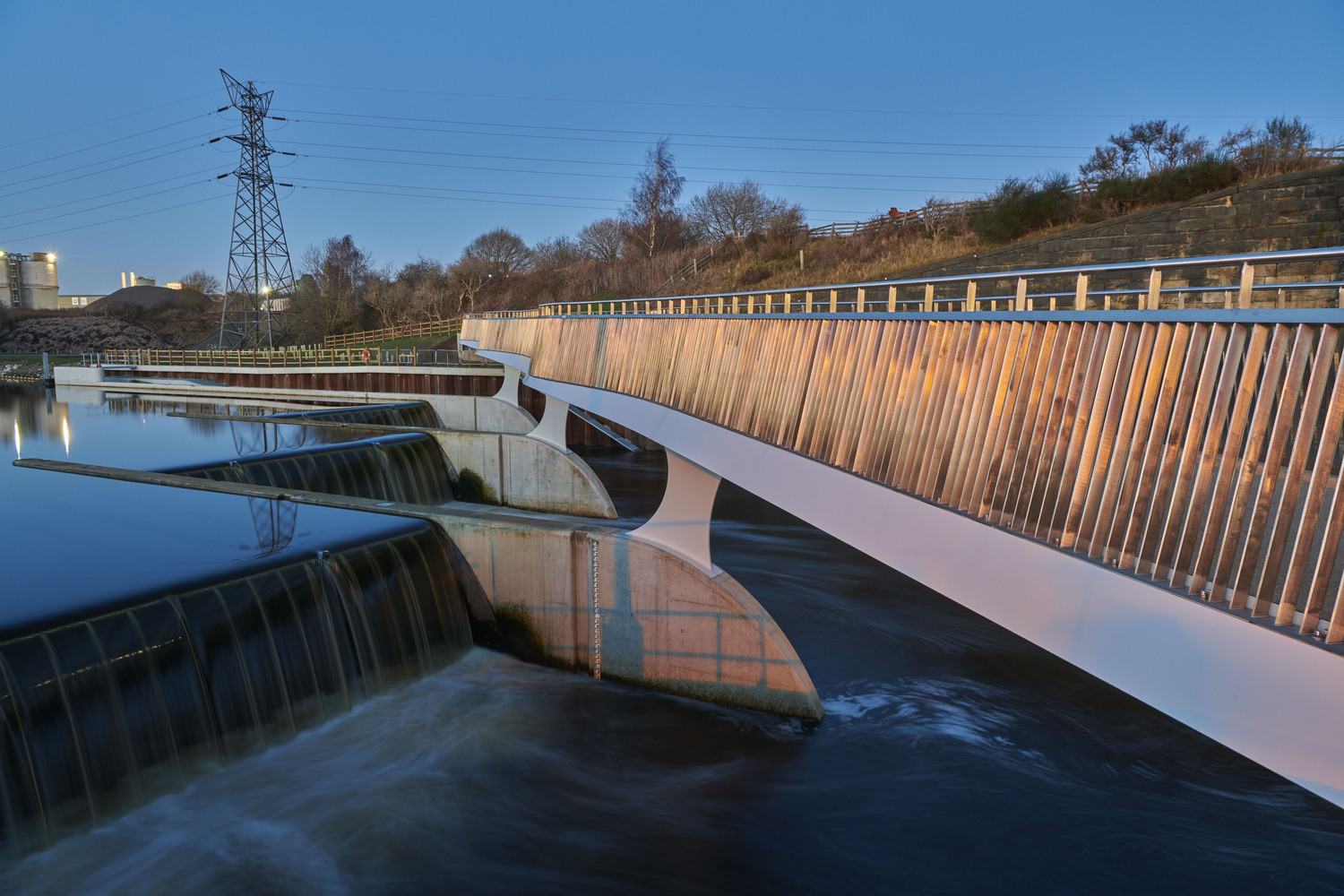 Knostrop Weir Foot - Cycle Bridge  Knight Architects-36