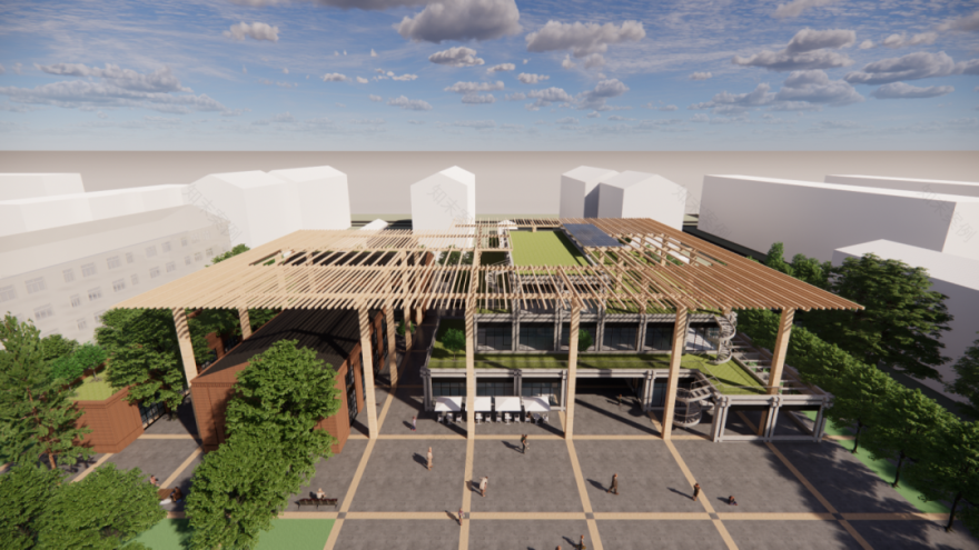 美好焕新!通州怡乐园二区社区级家园中心完工-13