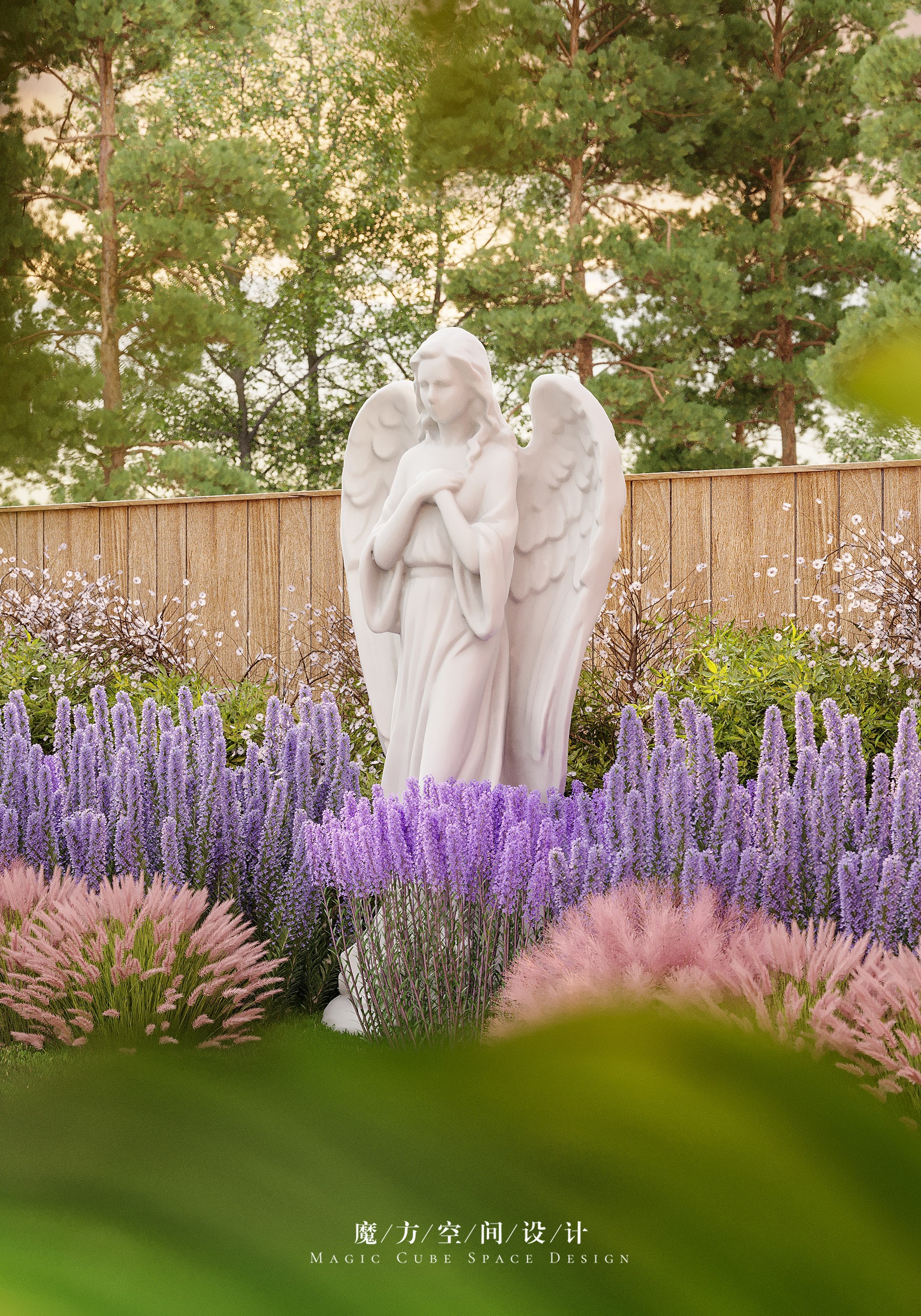 大连•法式复古别墅设计丨中国大连丨魔方空间设计-60