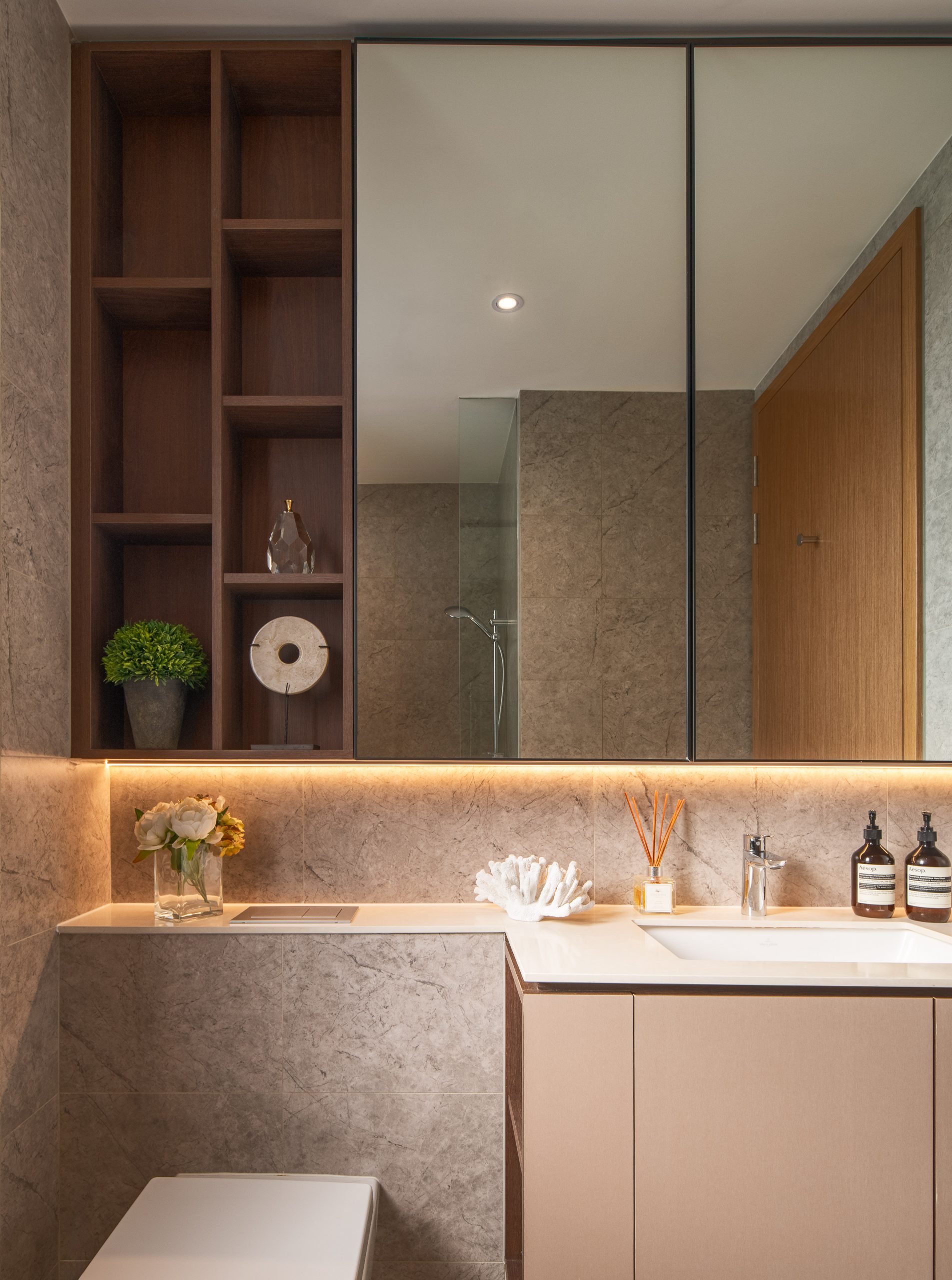 3 Bedroom Condo现代奢华住宅室内设计丨新加坡-15