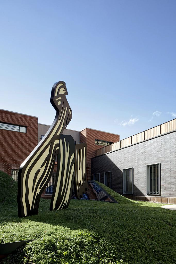 Artist Residence（雕塑花园与阁楼天窗的顶层公寓）丨美国纽约丨Studio MWA-4