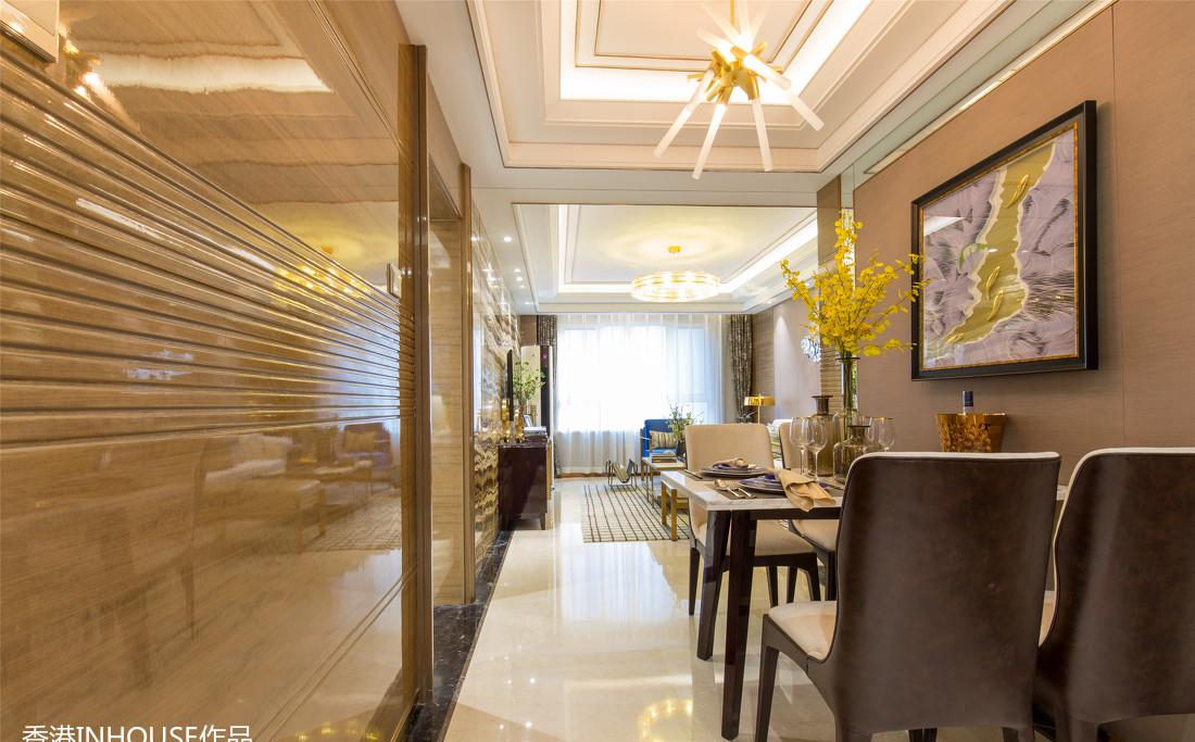 
INHOUSE设计：鑫江桂花园样板间软装 -28