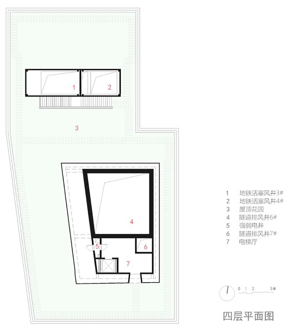 东西通道东方路风塔及轨道交通14号线浦东大道站风井丨周蔚,张斌,致正建筑工作室-110