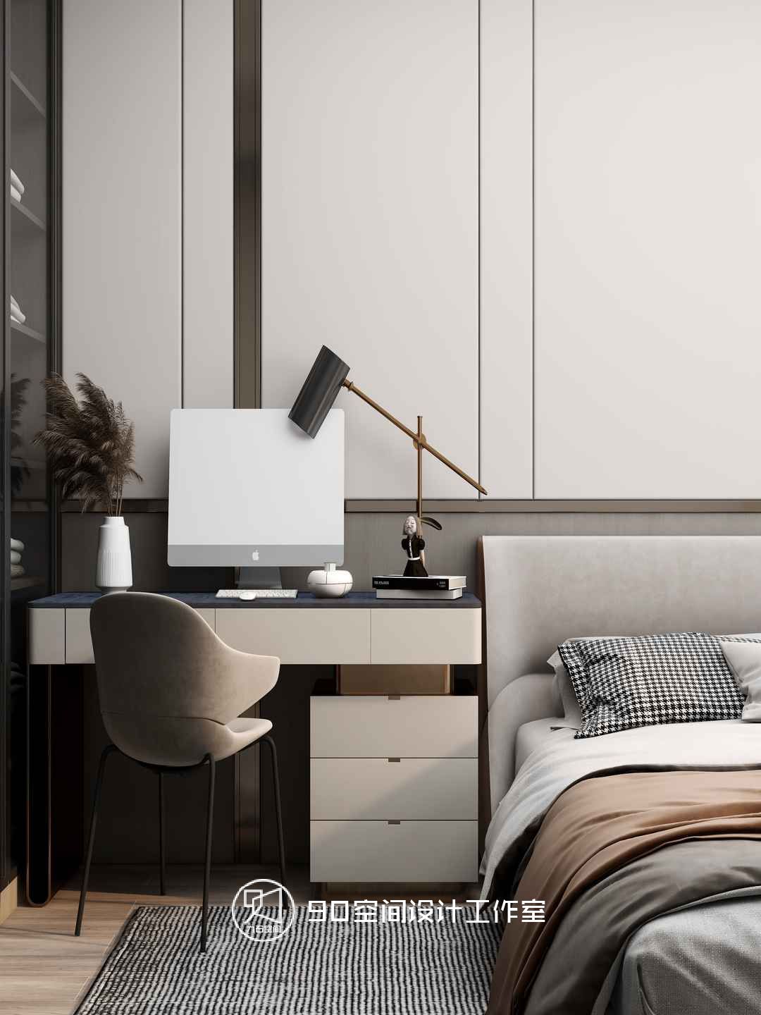 《爱家花苑》130 平方现代风格设计-35