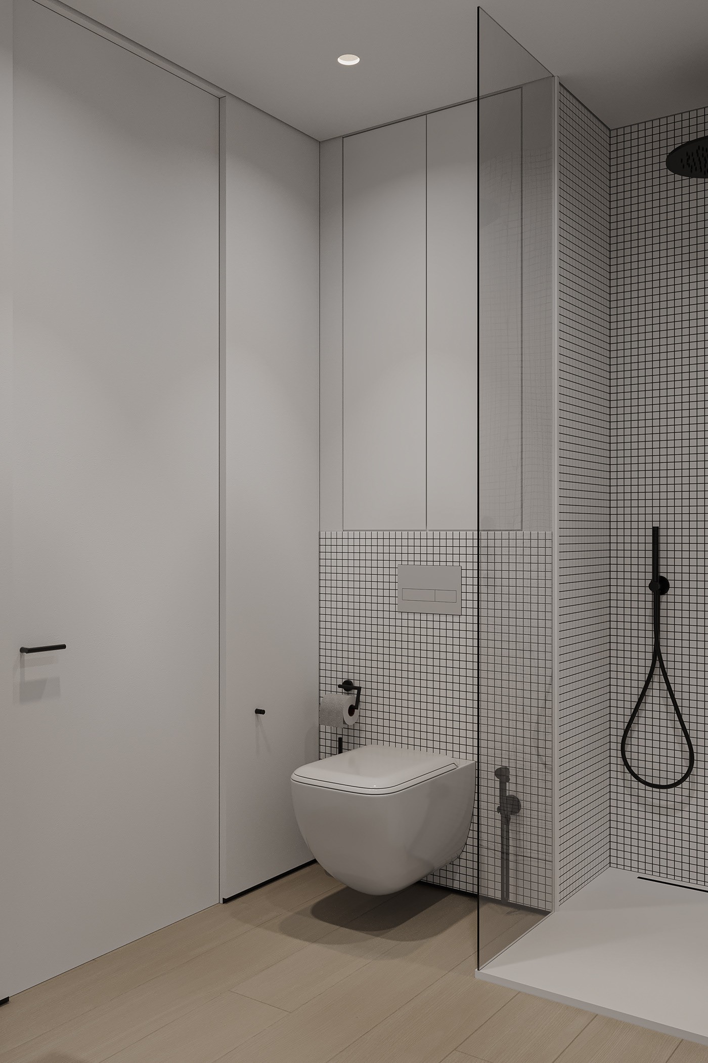 40平 灰色调 简约公寓设计！-11