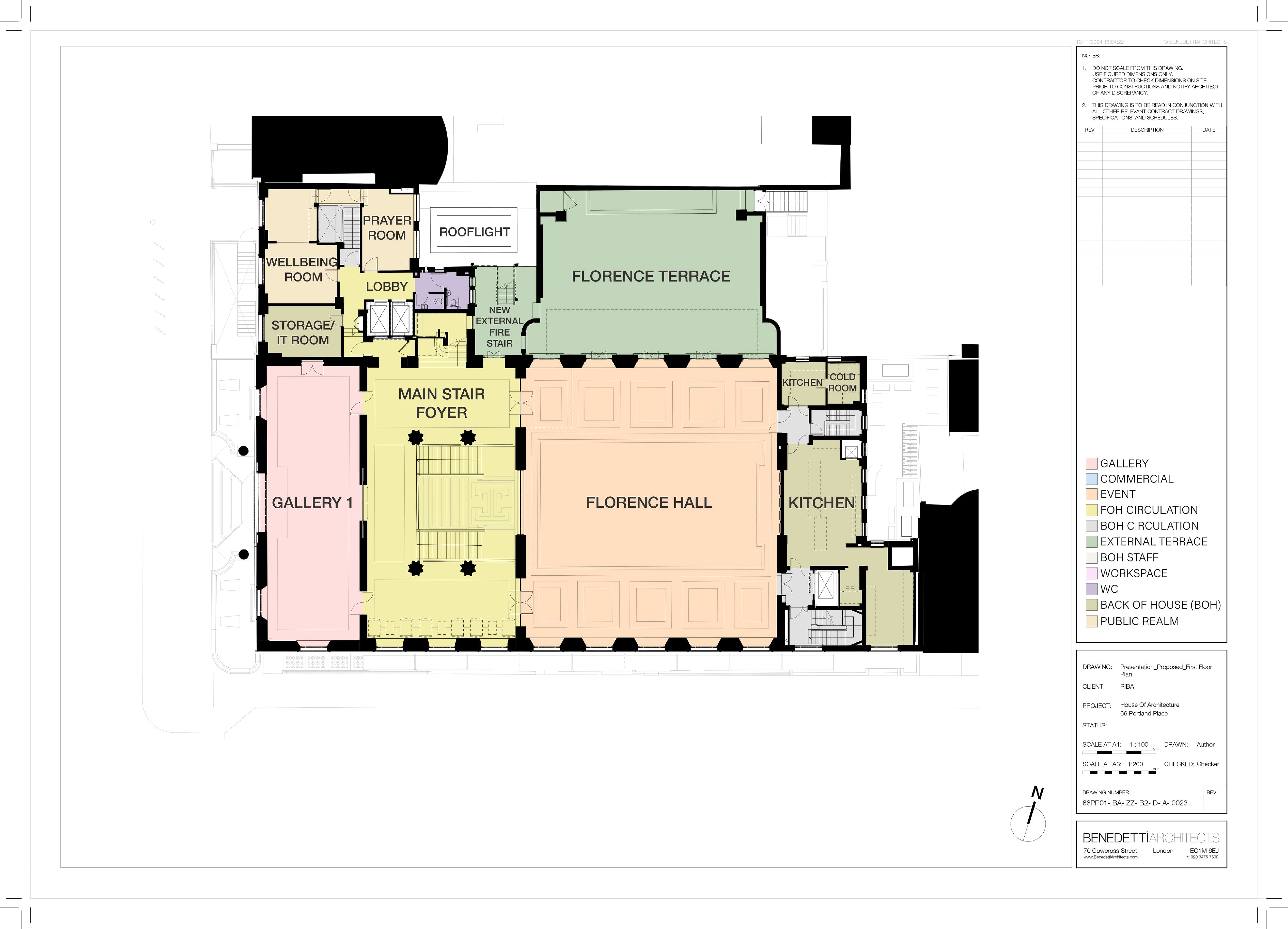 RIBA的建筑之家（皇家英国建筑师学会总部修复）项目丨美国波特兰丨Benedetti Architects-24