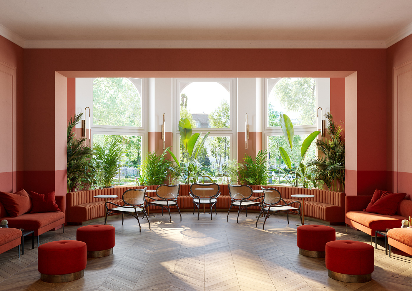 布达佩斯酒店设计展现现代与古典交融之美-3