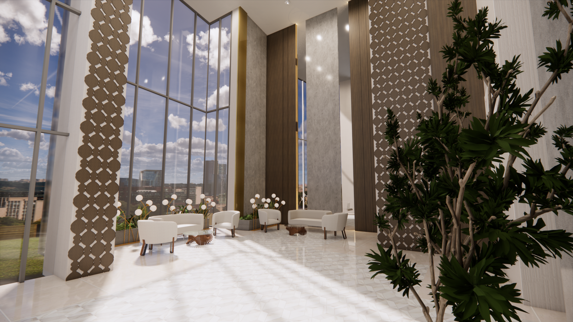 酒店大堂丨印度尼西亚雅加达丨大学项目组-6