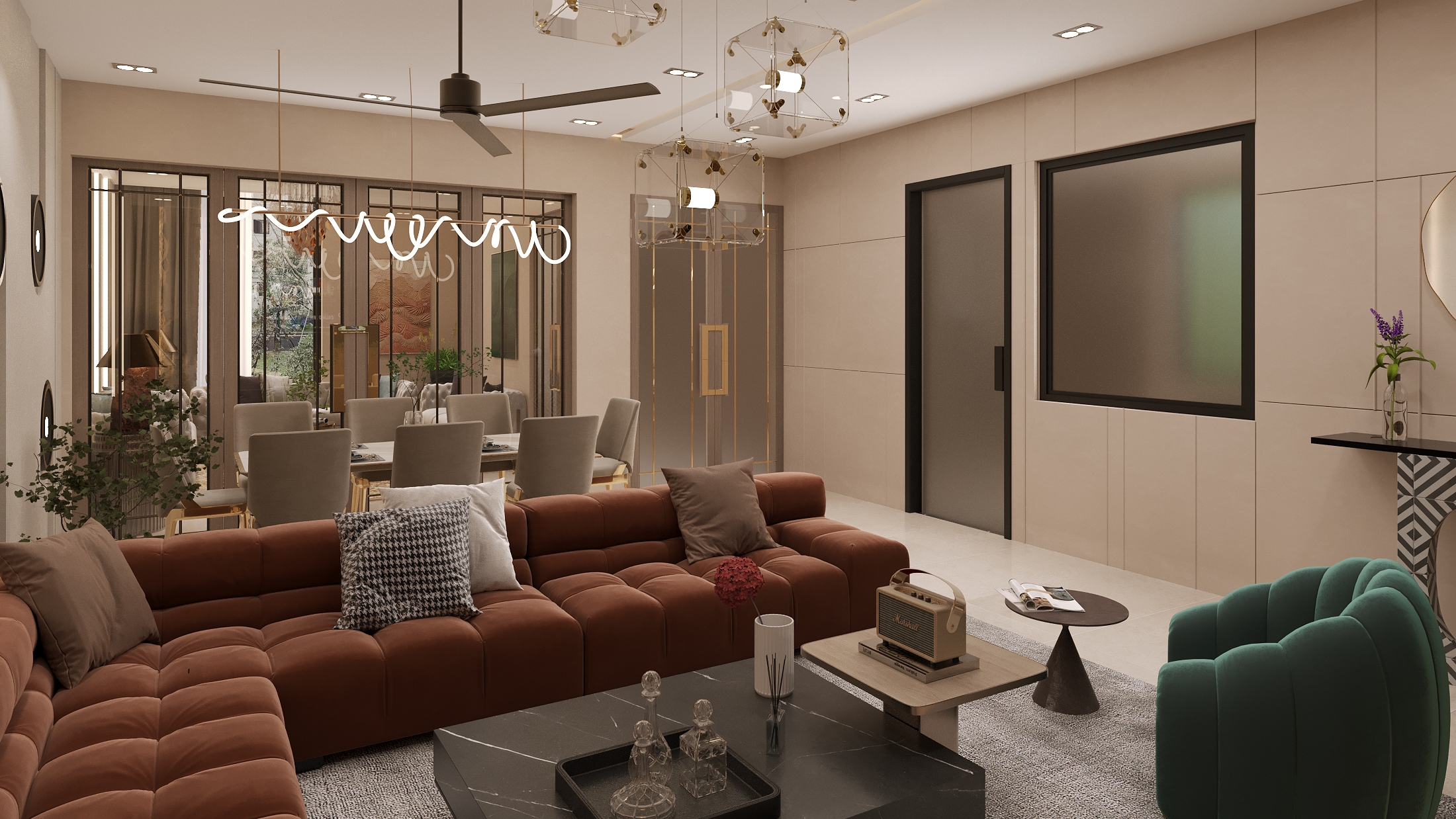 living , drawing, dining-7