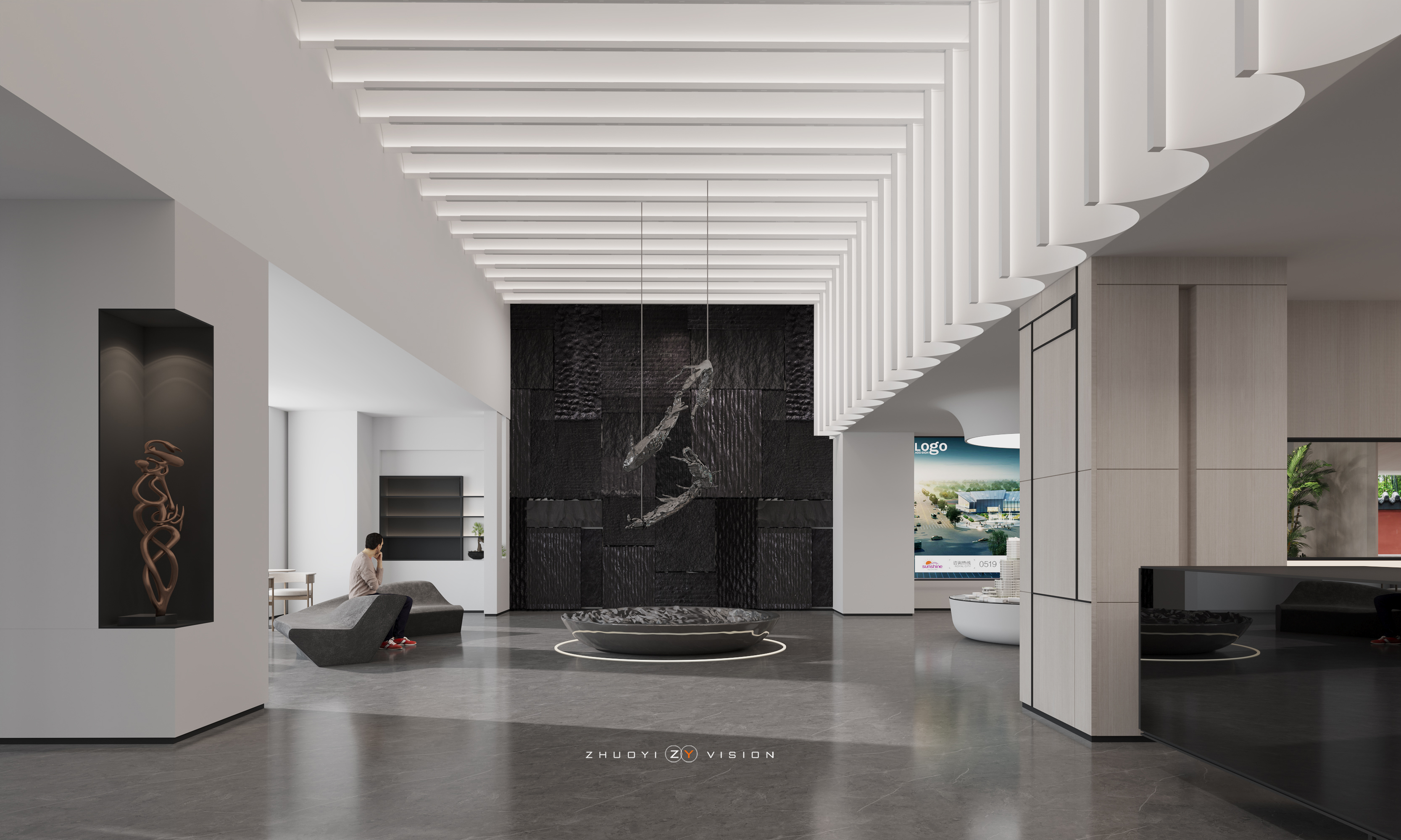 大同绿地缤纷大堂表现-12