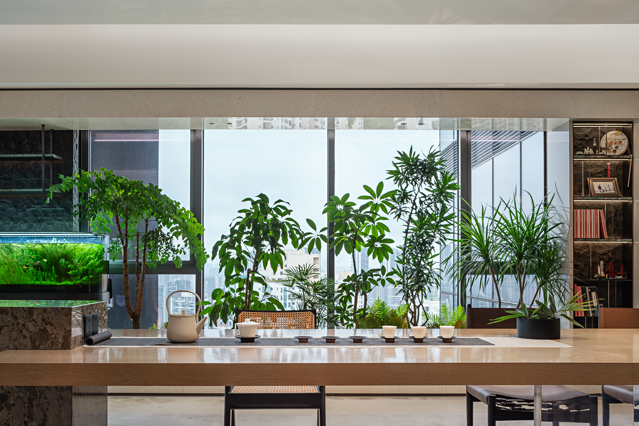 天鹅湖上380m²精致隐奢的家丨中国深圳丨鸿艺源设计（硬装）,例外软装设计（软装）-18