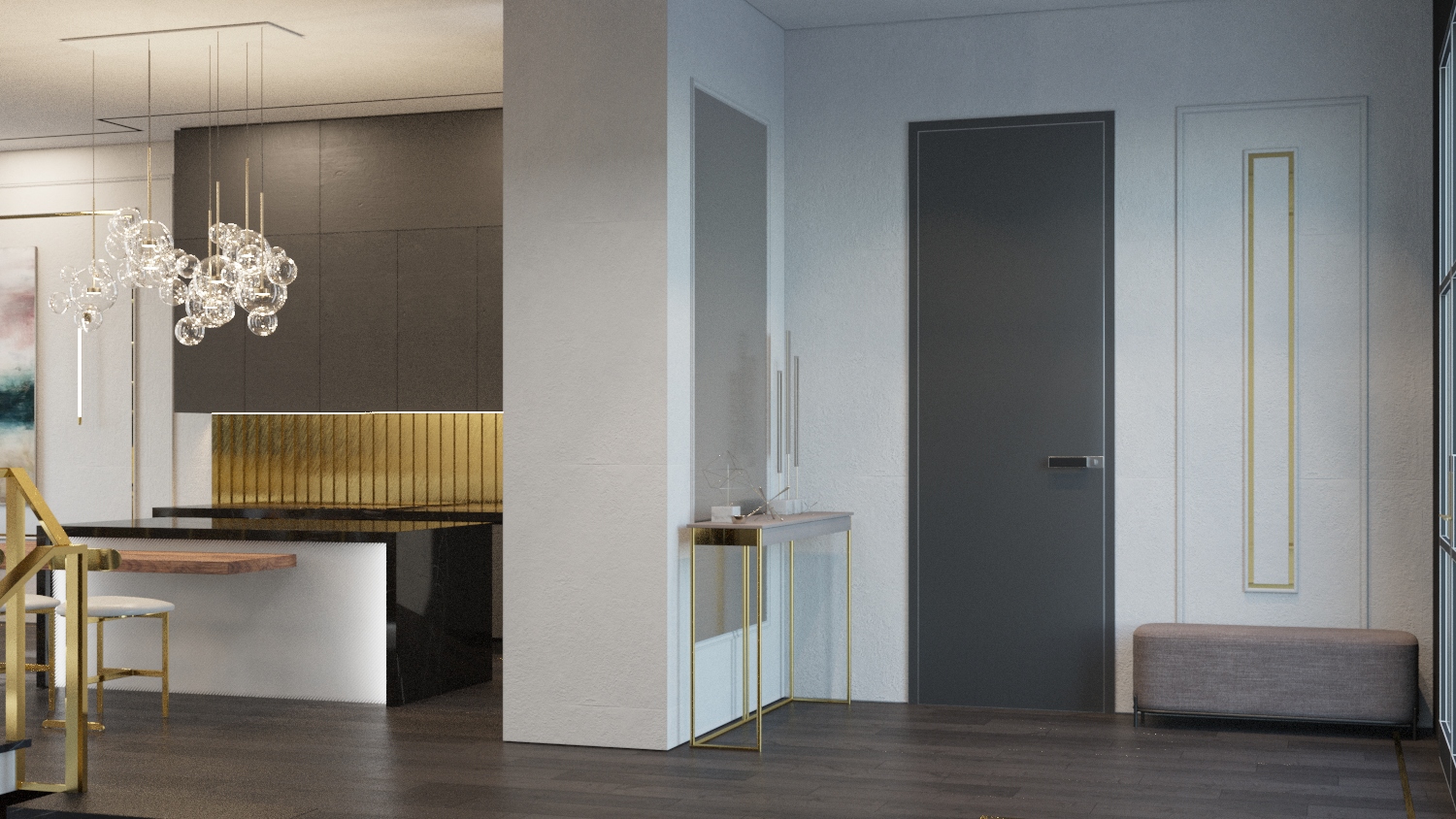 ЖК Берег Столицы 481м² таунхаус设计丨бюро ARXY-44