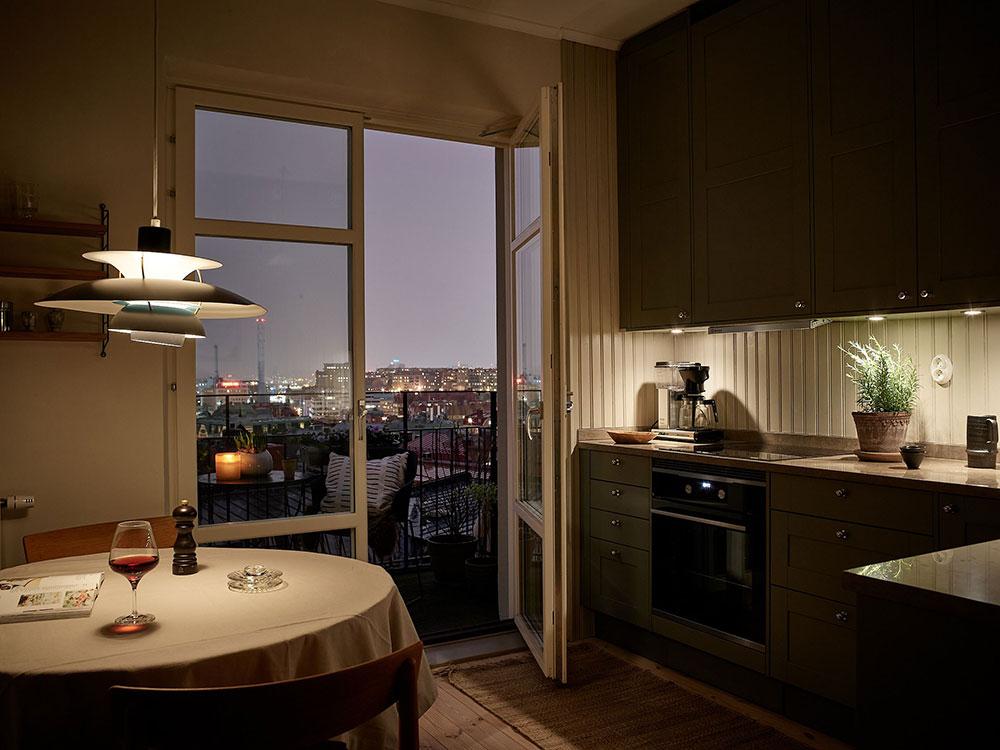 温馨舒适的斯堪的纳维亚风格公寓-22