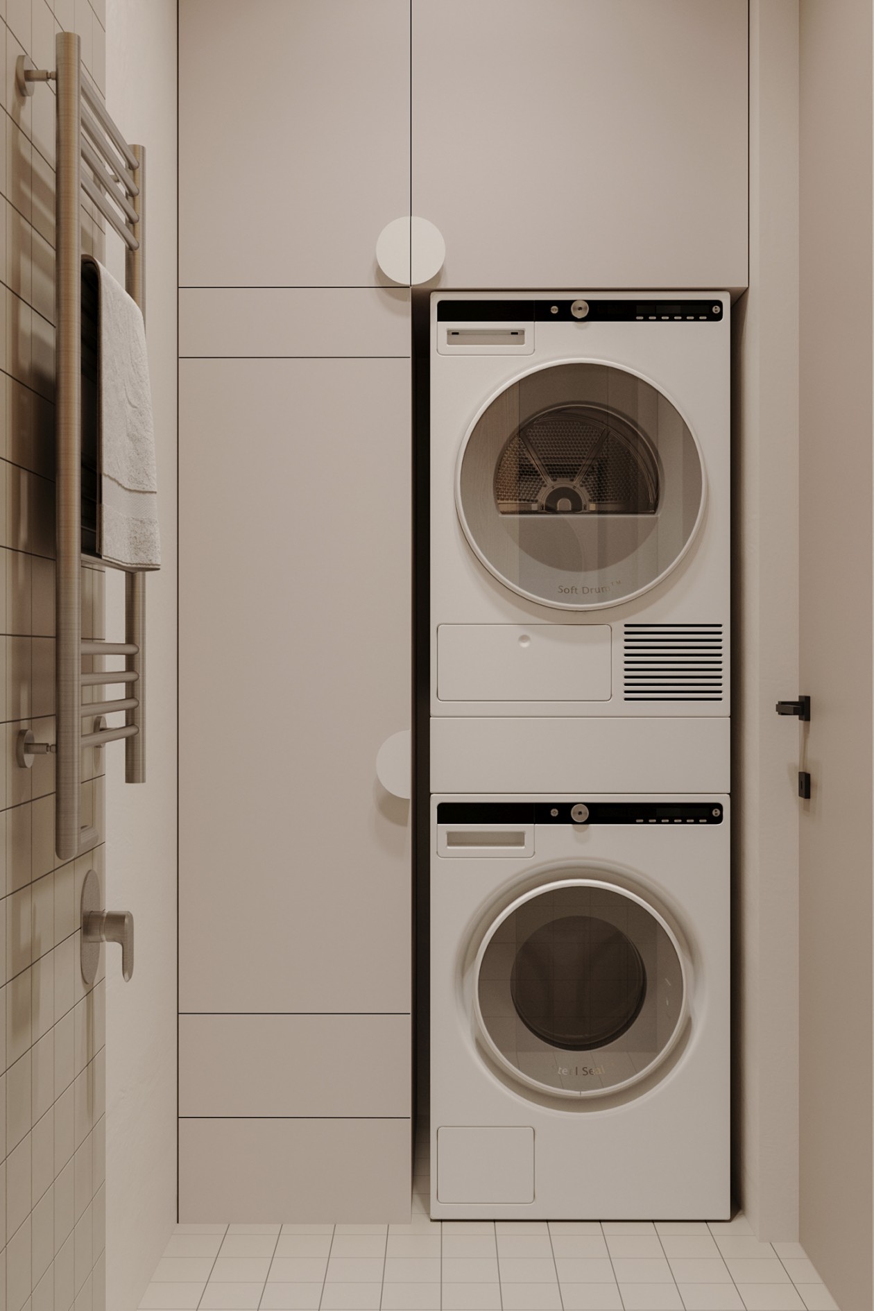 现代原木风平层设计-28