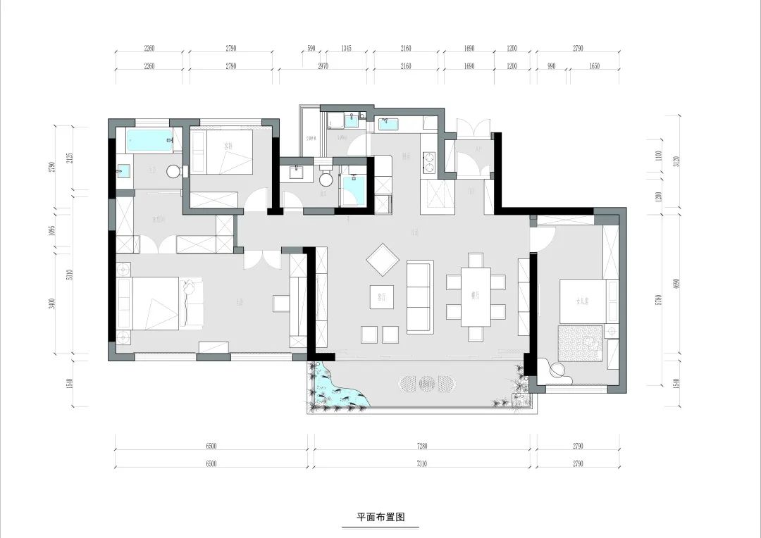 蓝光长岛国际美式轻奢一室绿夏丨罗雯-8