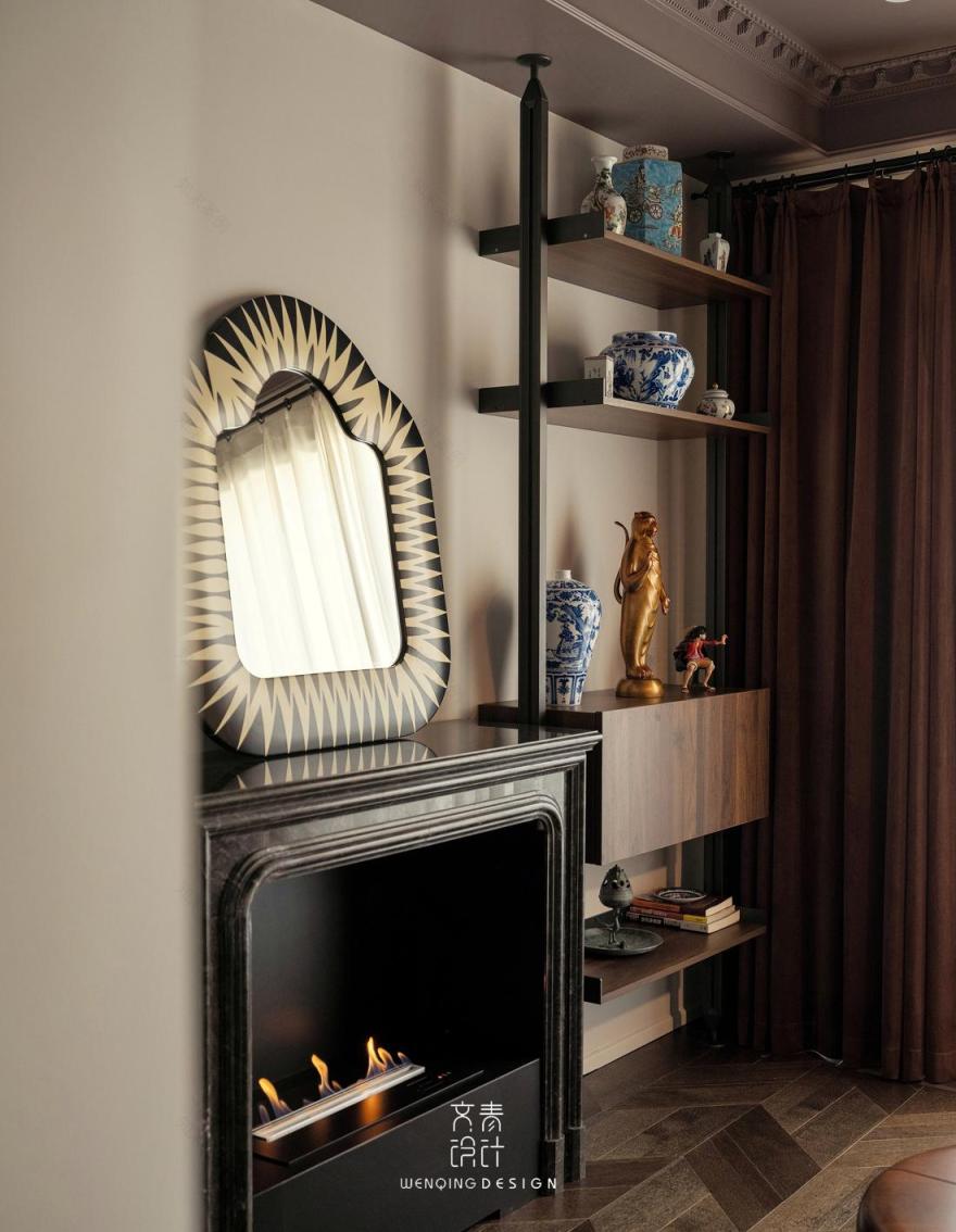 英伦轻奢复古住宅-36