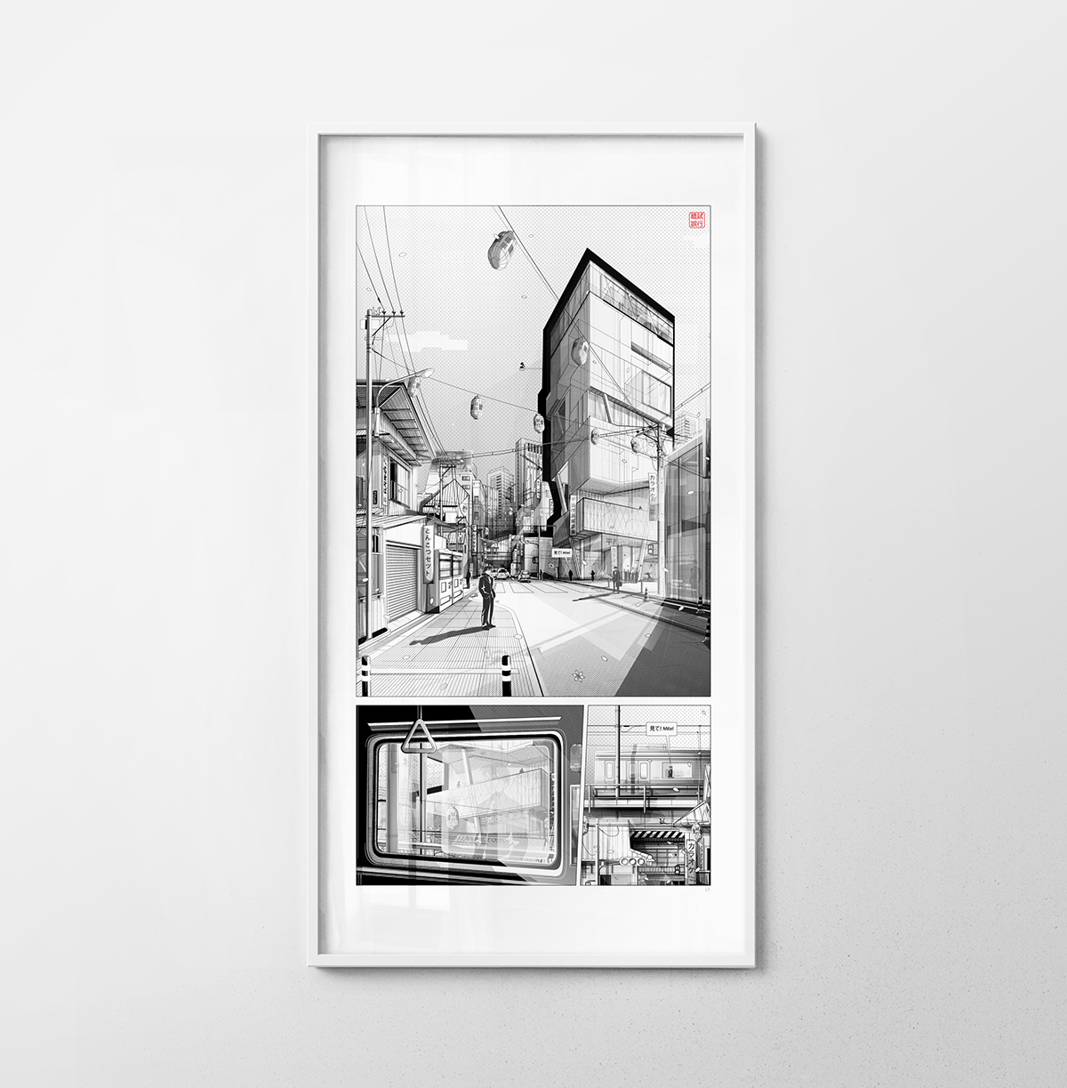 东京都建筑漫画艺术-11