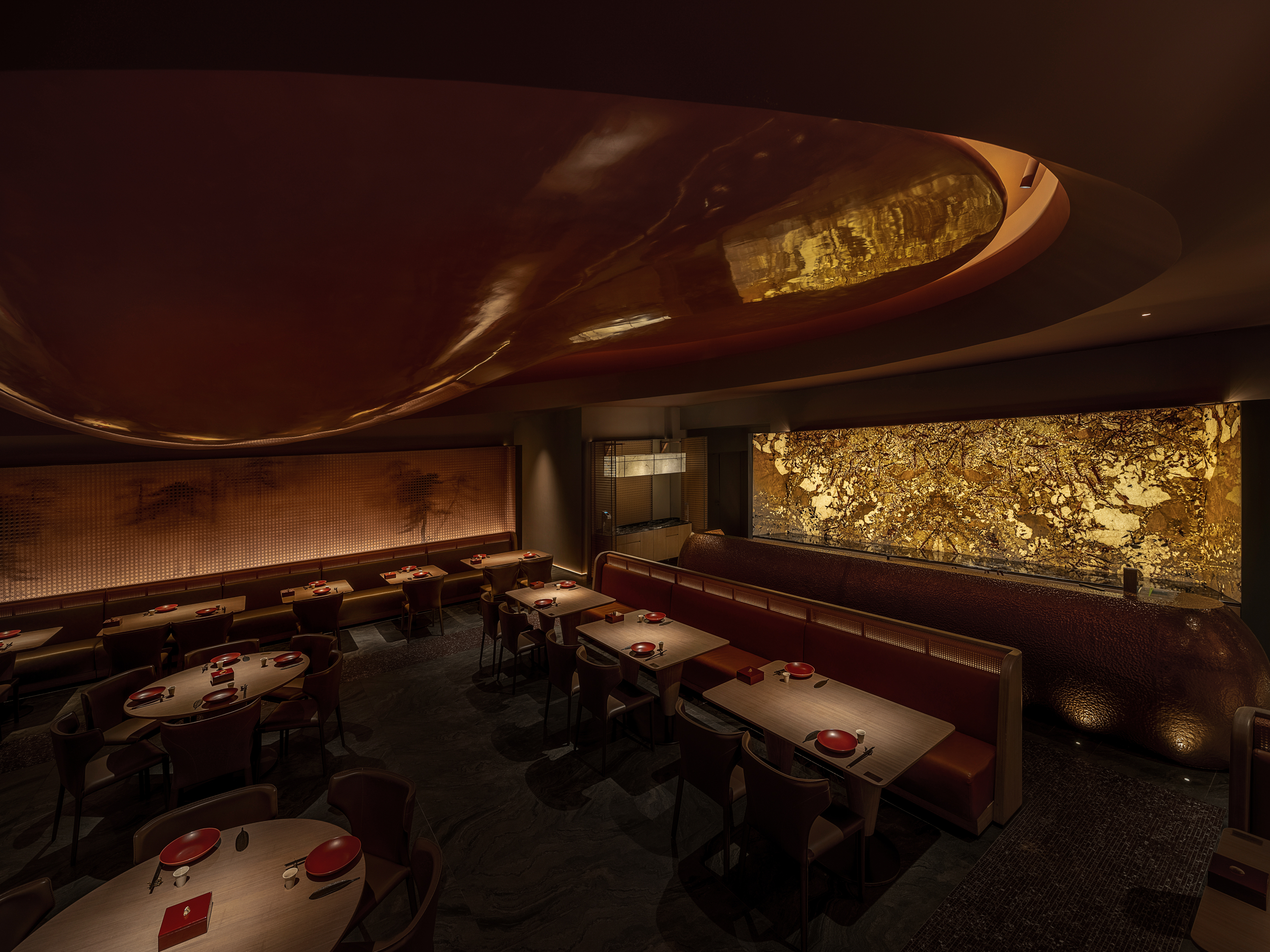 奉天繁华餐厅丨中国深圳丨浆果设计研究所-21