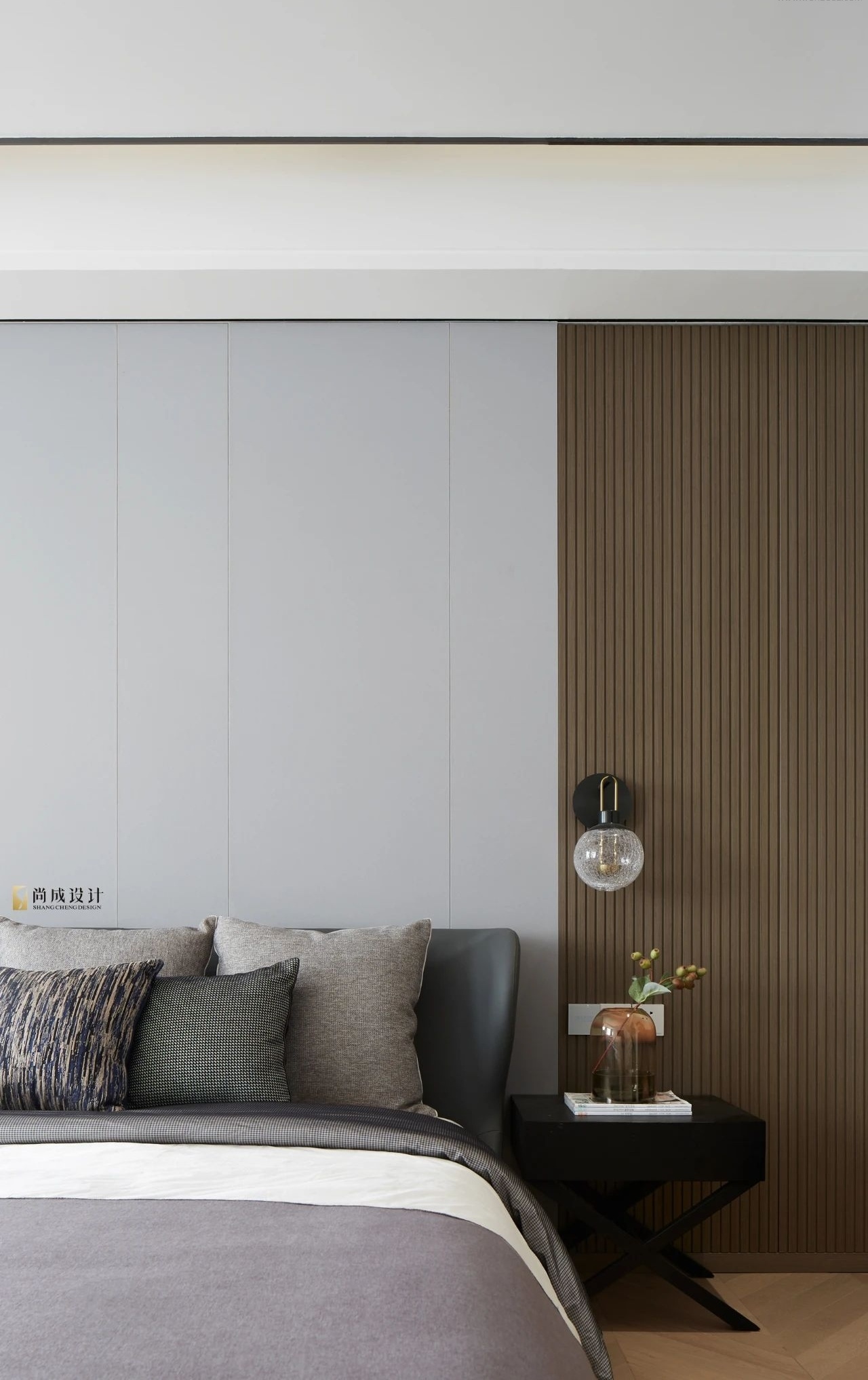 现代轻奢新生,温暖冬日家园丨中国上海丨尚成设计-47