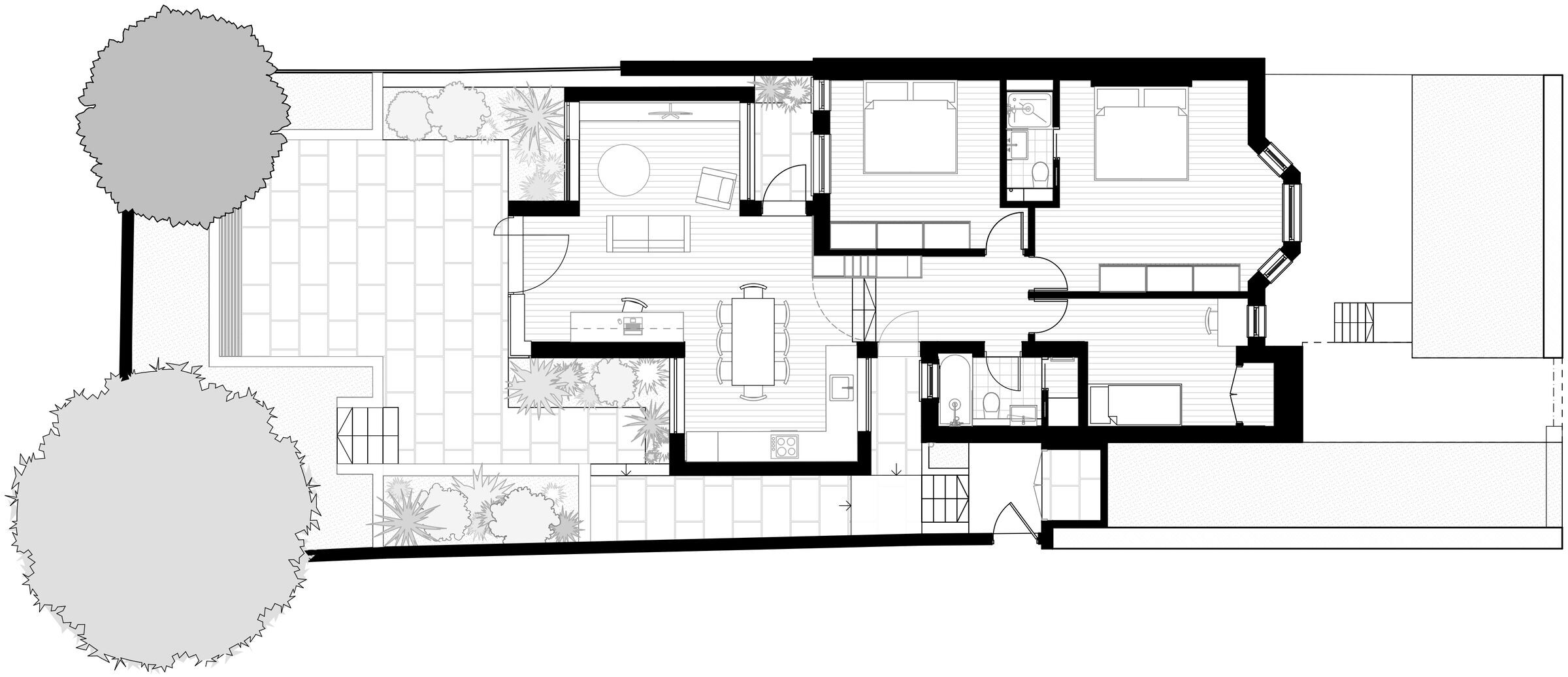 马达维尔阳光住宅丨英国伦敦丨MW Architects-24