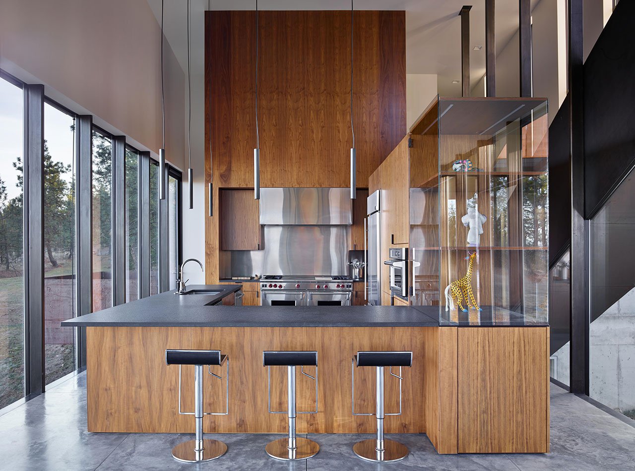 Artful Natural Living at Rimrock, a Private Home in Washington by Olson Kundig Architects-9