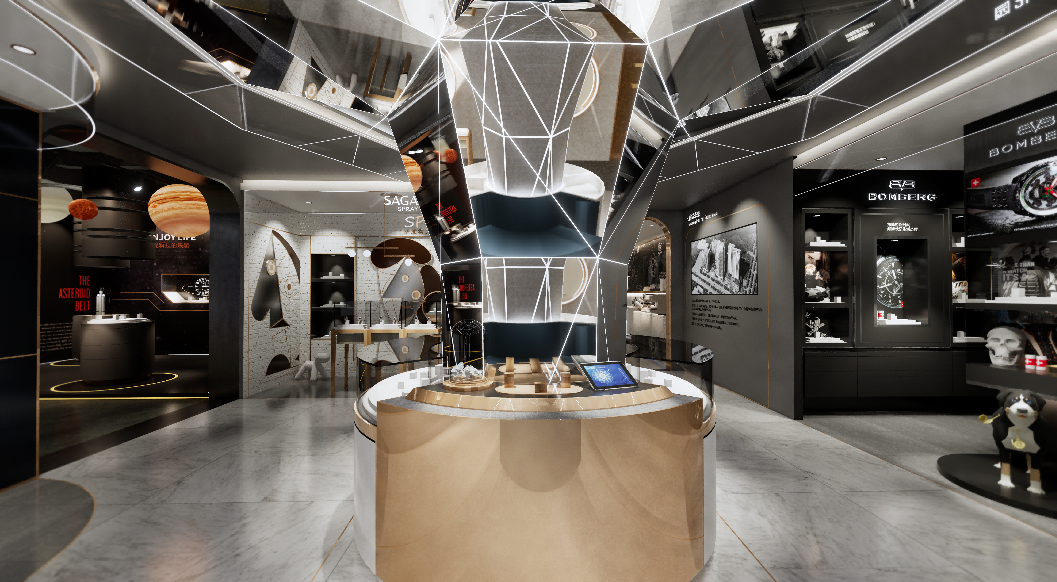 得利钟表体验展厅丨中国广东丨D&M店与面-47