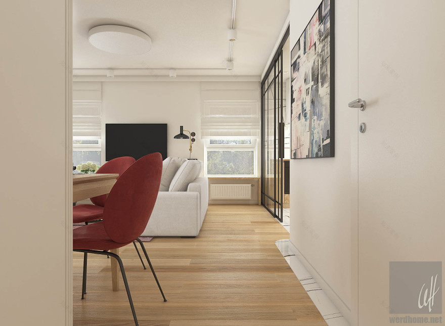 WERDHOME | Mieszkanie w Krakowie - projekt wnętrza-11
