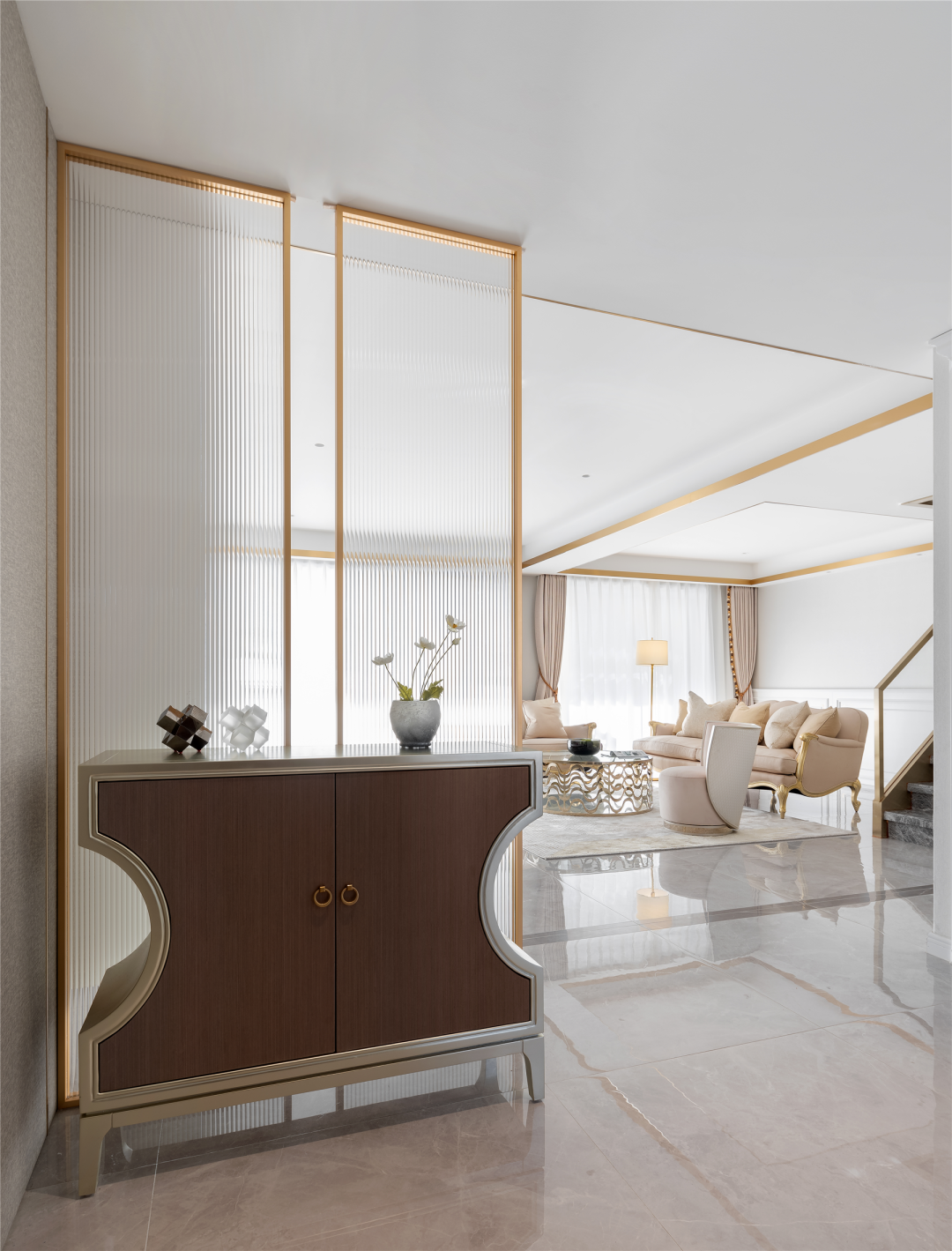 低奢凡尔赛 · 金色迷梦家居空间丨S&N DESIGN-14