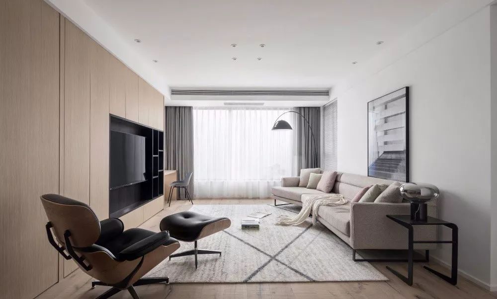 138㎡简约原木温馨家，打造有温度的空间-5