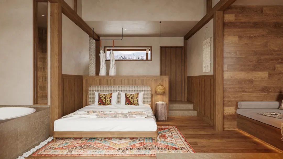博仁设计 | 新疆民宿 融于自然的野奢木屋-56