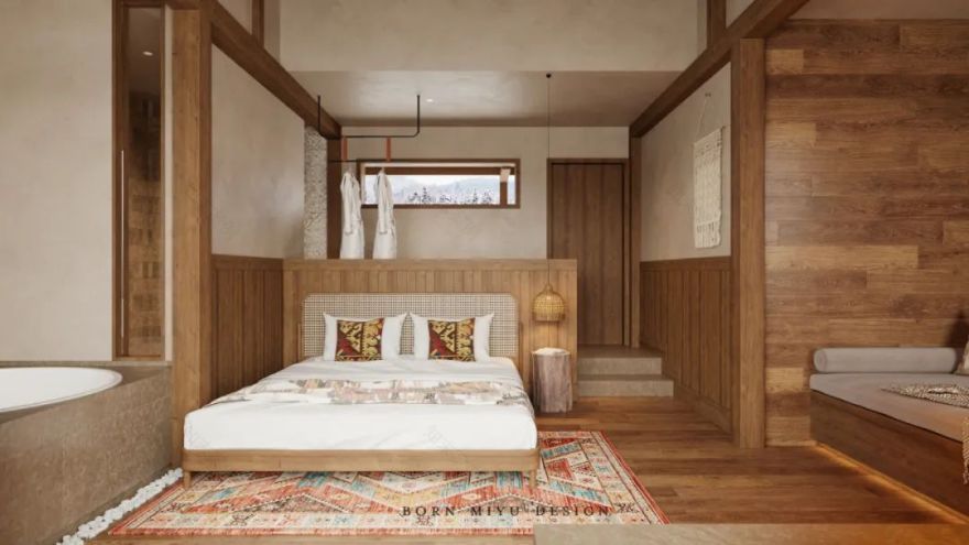 博仁设计 | 新疆民宿 融于自然的野奢木屋-56