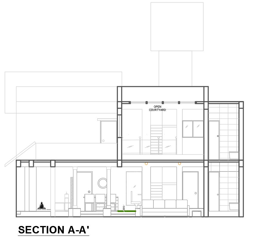Twin Courtyard Farmhouse Residence | Kolhar-11