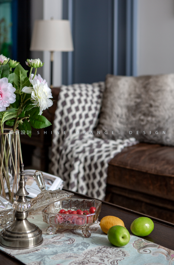 《橙熹设计》宁波现代美式别墅,温馨浪漫,打造舒适居家空间-25