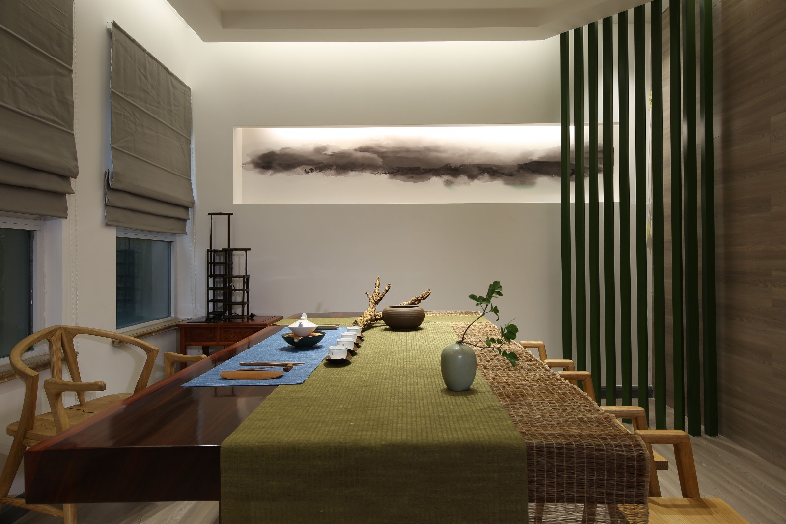 雾霾形色——郑州竹.悦茶餐厅-15