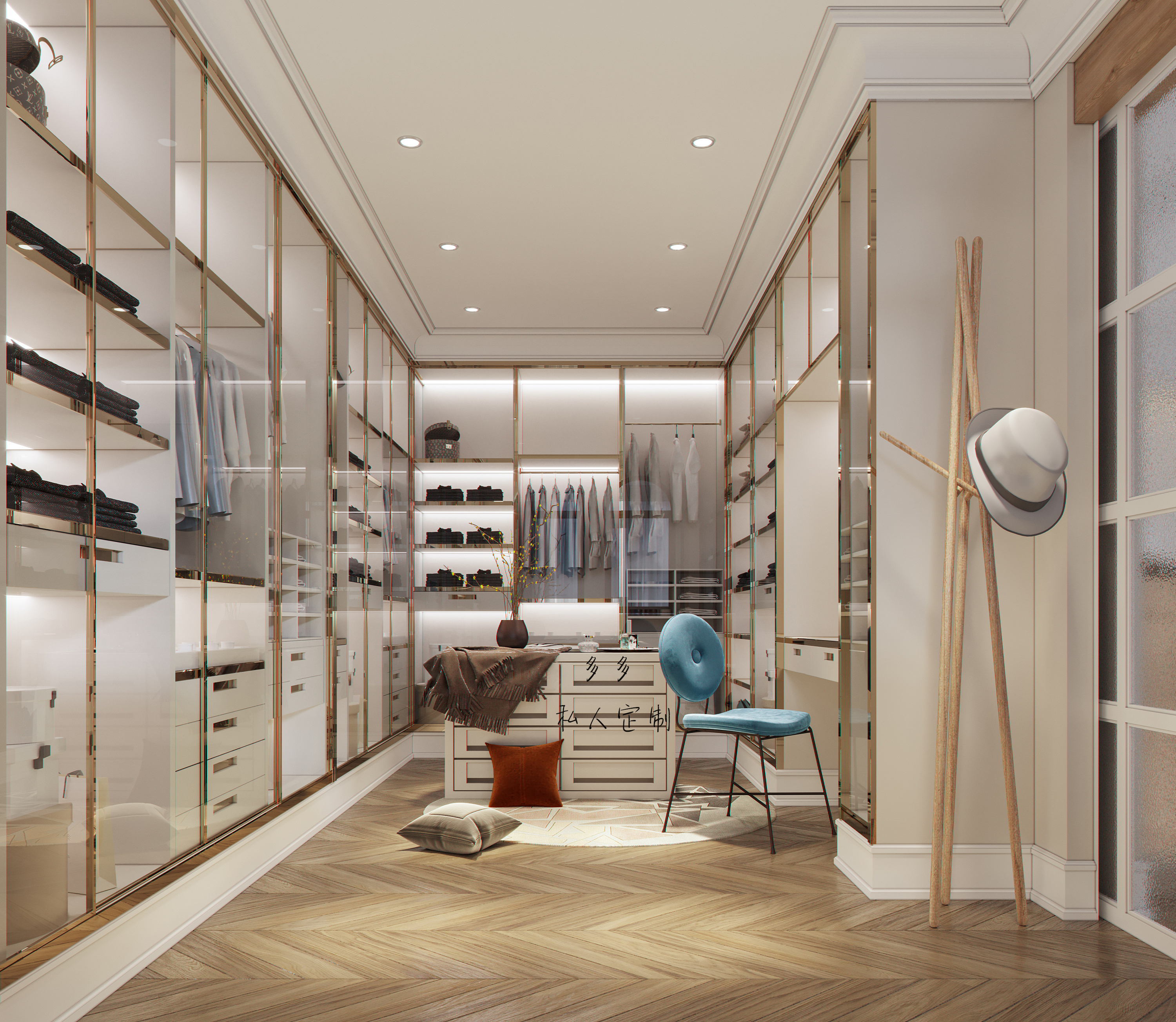 现代美式，以文艺精致的点缀，效果清新唯美-0