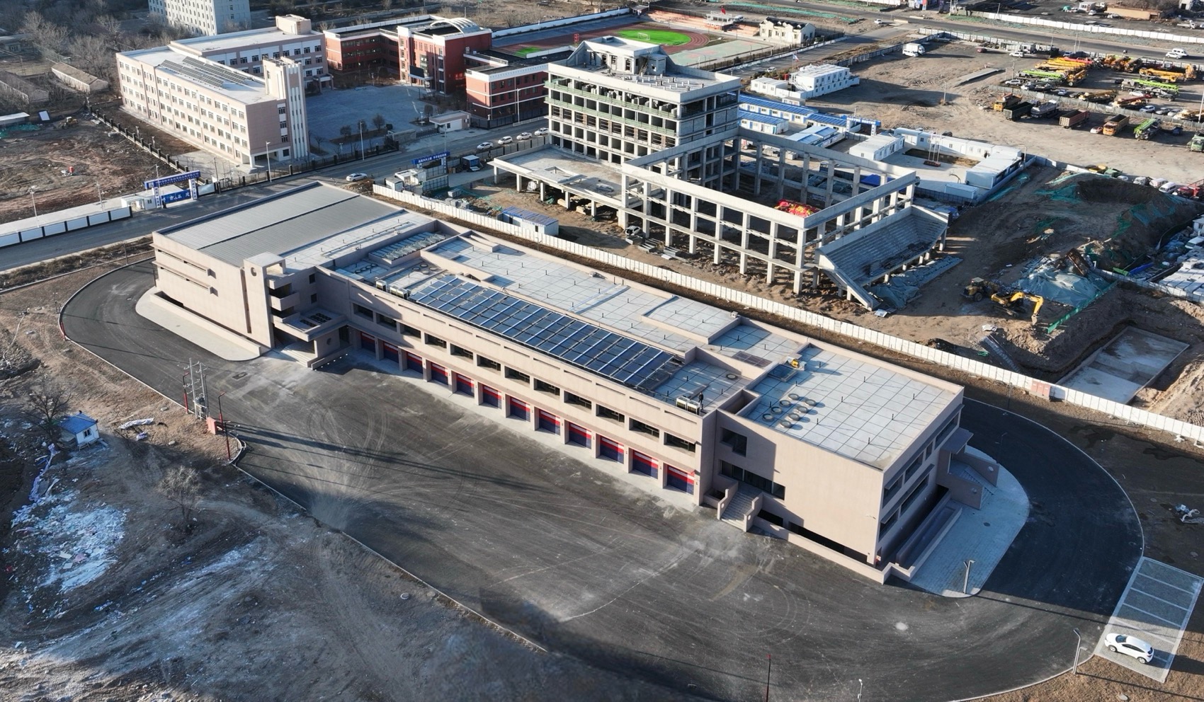 新城区战勤消防站丨中国内蒙古丨大良造(DAIKOSHA)建筑与环境-3