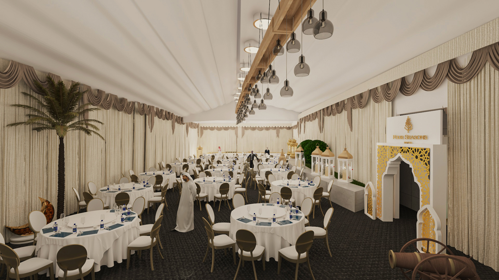 Ramadan event in 4 season(saudi arabia) -tent+decor-4