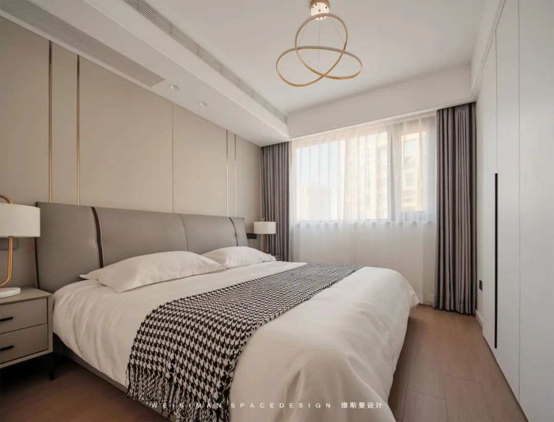 奶油色调的温柔私宅丨苏州维斯曼全案设计-55