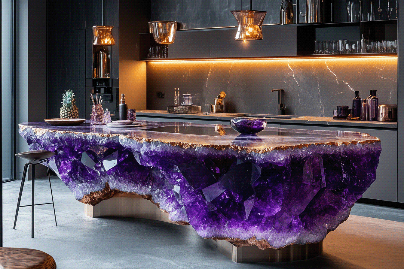 Extraordinary Bespoke Kitchen Islands by AICI-156