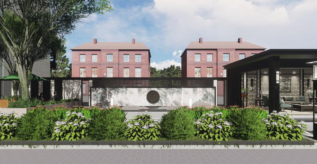 广州番禺药厂门面景观改造丨中国广州-23