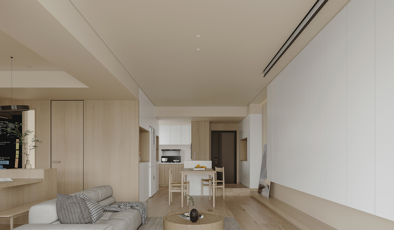 日系原木风家装效果图-5