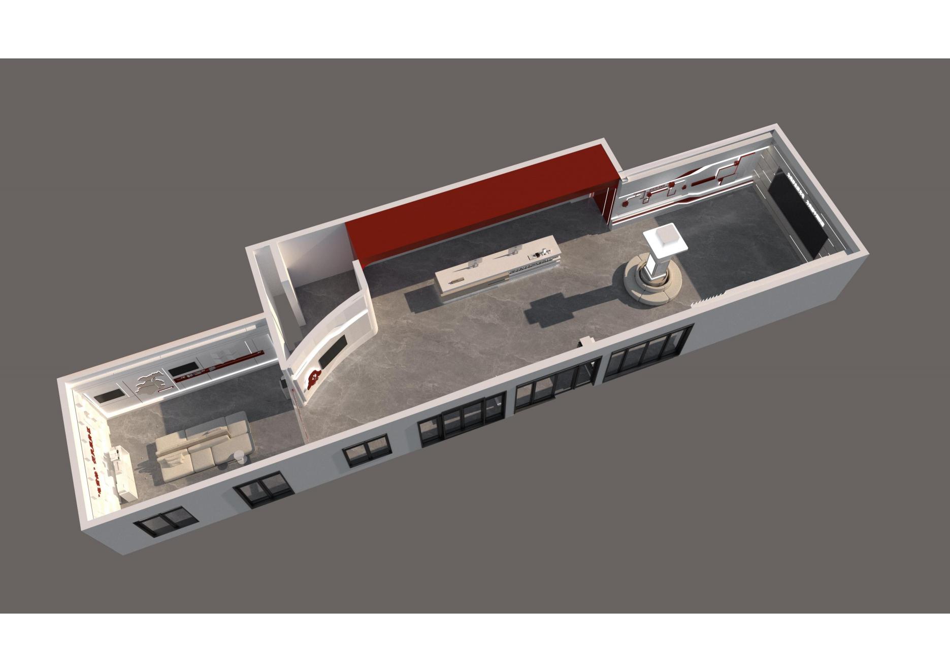 国家电网空间改造 （红色氛围）-15